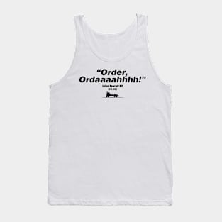 Order, Ordaaaahhhh! - Julian Fawcett MP - BBC Ghosts Tank Top